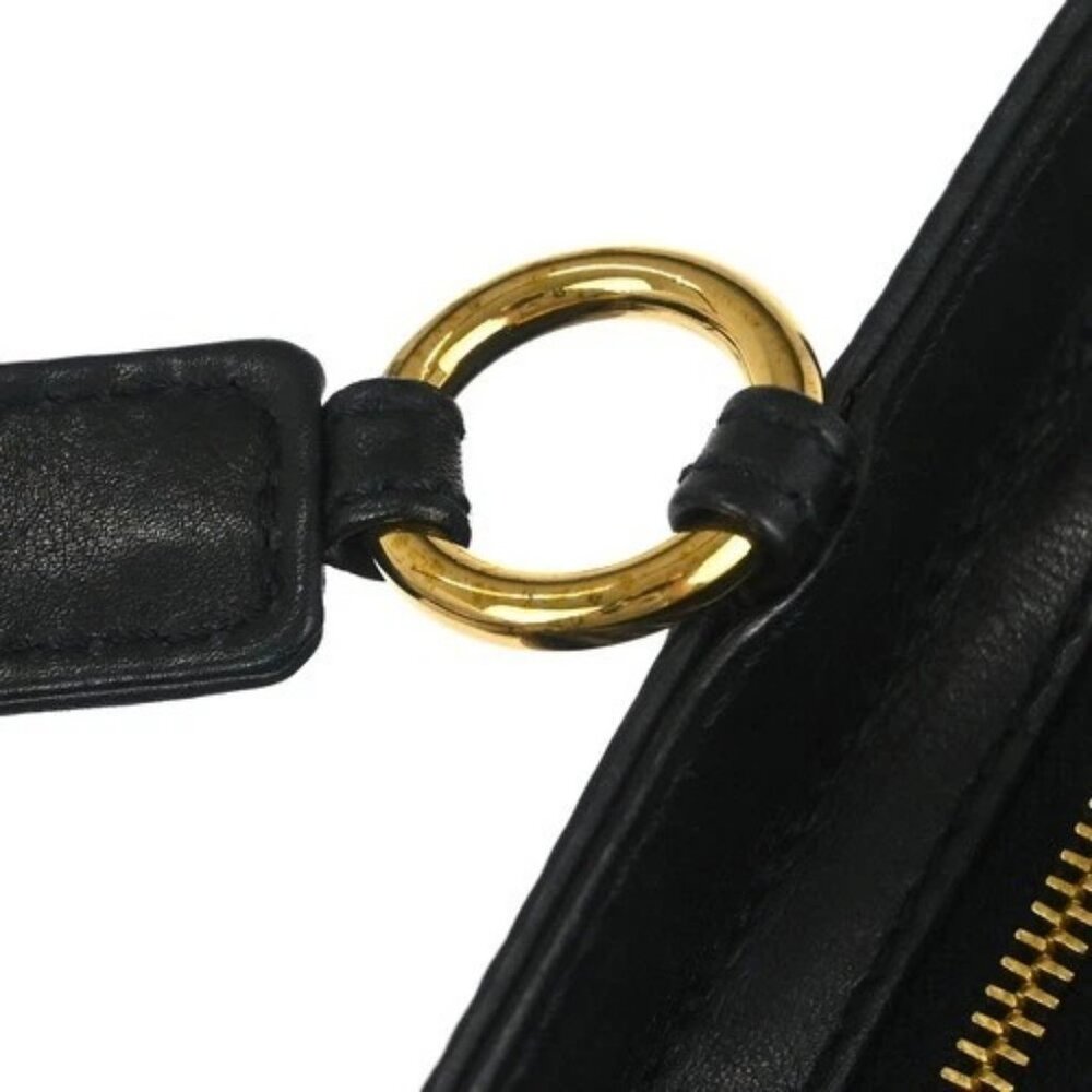 Chanel Black Lambskin Tote Bag 136112 - Picture 7 of 11